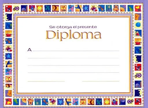 Fondos para diplomas preescolar - Imagui