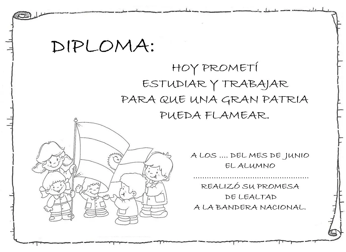 Diplomas Para Imprimir Y Colorear 08 Pictures