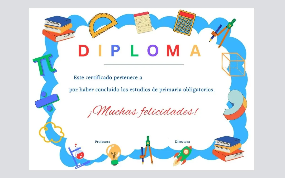 Diplomas para imprimir y rellenar: páginas donde encontrarlos | Creativos  Online