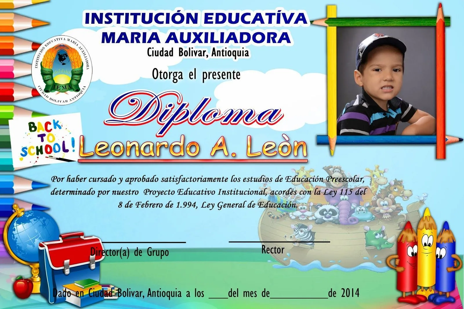 DIPLOMAS Y MOSAICOS ESCOLARES | Diseño de diplomas, Diplomas para maestras,  Plantillas de diplomas editables