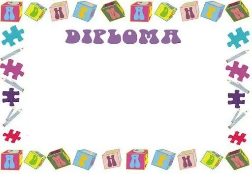 DIPLOMAS PARA PREMIAR Y REGALAR