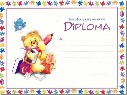 Modelos de menciones de honor para imprimir - Imagui