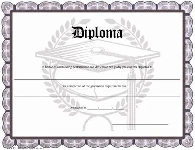 Diplomas+en+blanco - Imagui