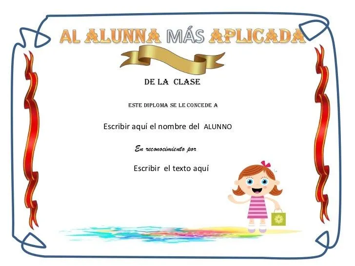 Diplomas para primaria - Imagui