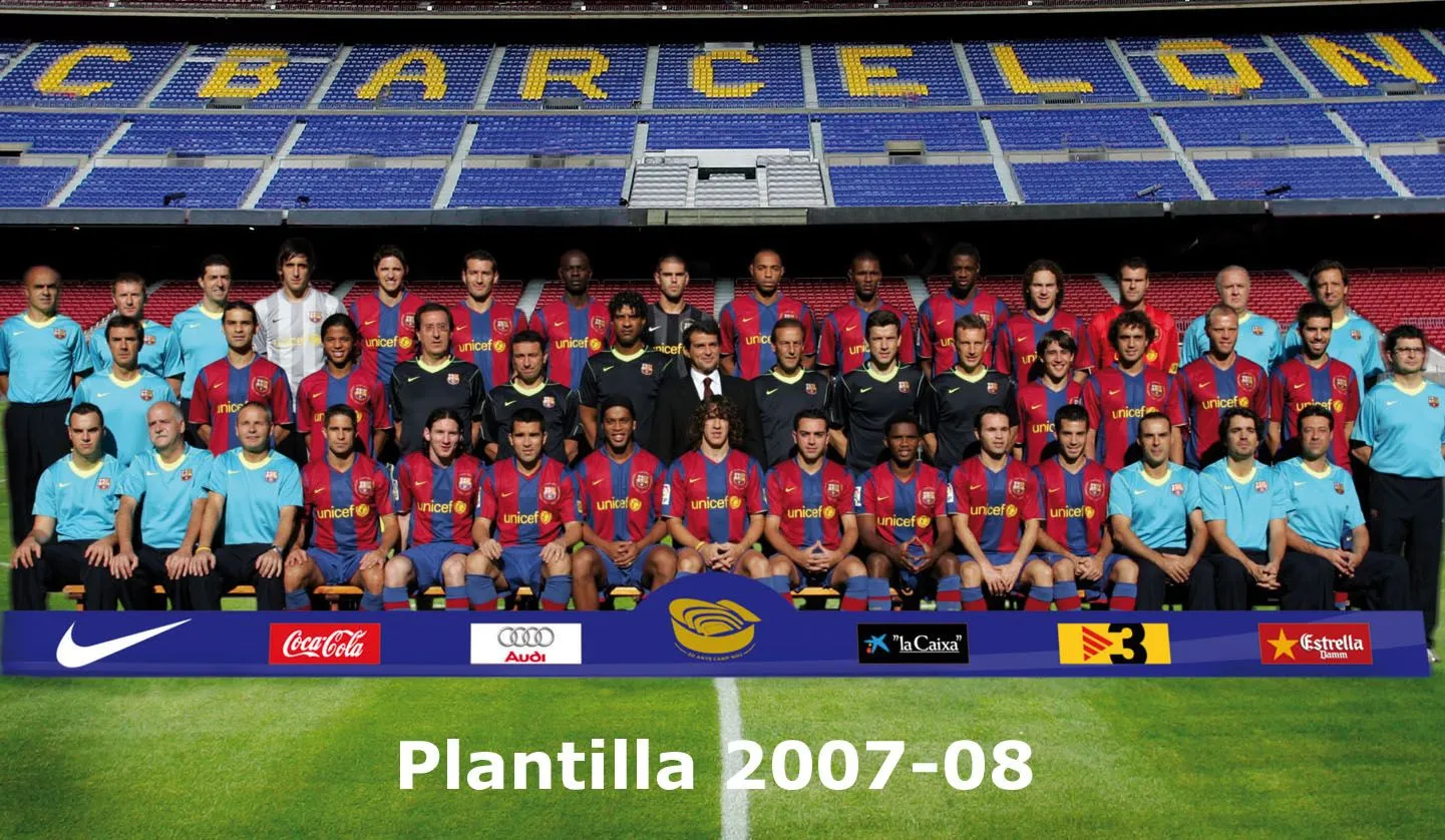 Directiva FC Barcelona 2007/2008 Clic en foto