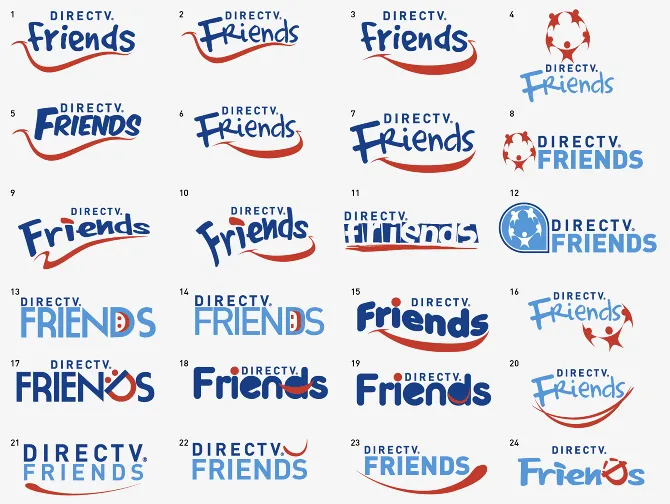 DIRECTV Friends Logos - beaudesilva