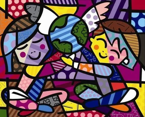 DIRIGIENDO MANITAS: ARTE; ROMERO BRITTO