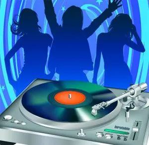 Disco Dj Vector | Coolvectors.com