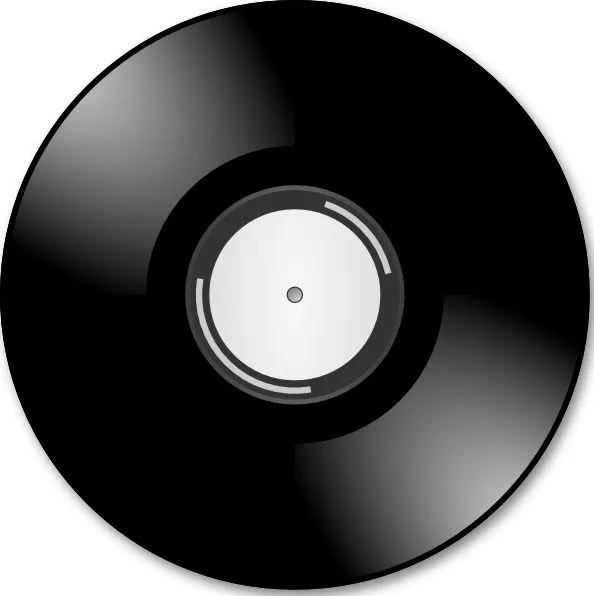 Disco de vinilo del clipart Vector de imágenes prediseñadas ...