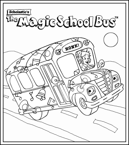 DISEGNI BUS MAGICO, disegni per bambini da stampare e colorare, by ...