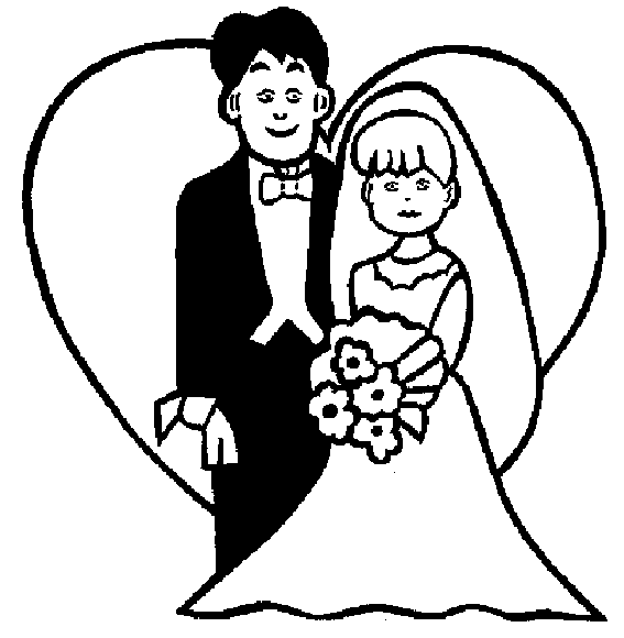 DISEGNI MATRIMONIO, disegni per bambini da stampare e colorare, by ...