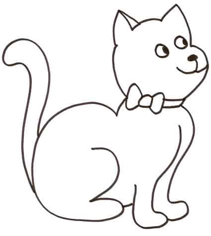 Disegni da stampare e colorare occhi di gatto - Pronto Giocondo