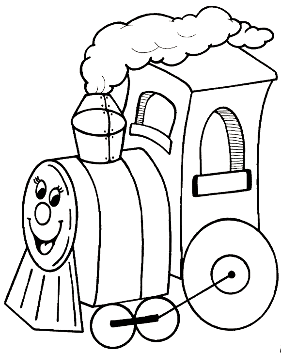 DISEGNI TRENI, disegni per bambini da stampare e colorare, by ...