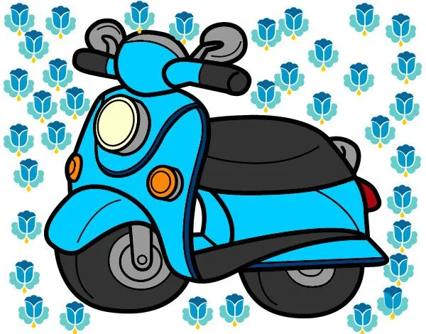 Disegno la super vespa di mamma colorato da Danielsun il 11 di ...