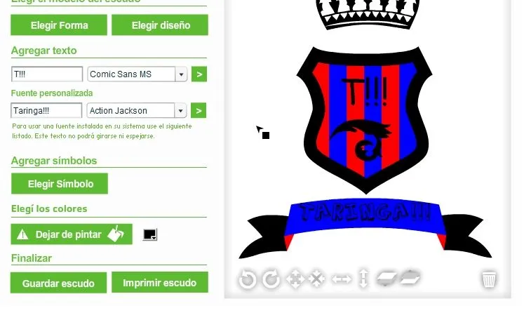 Crear escudos de fútbol gratis - Imagui