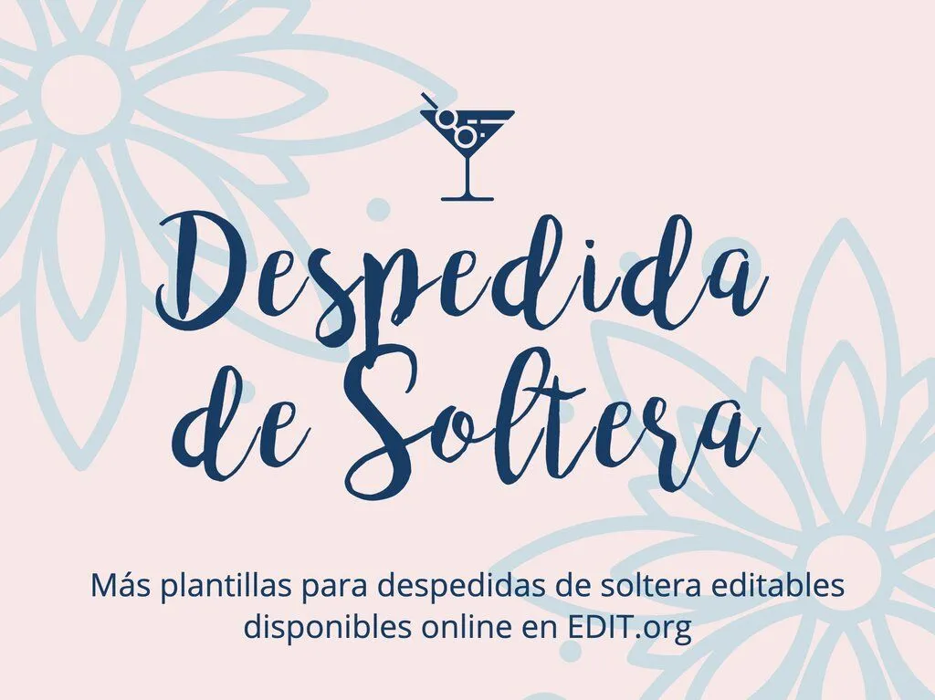 Diseña invitaciones para Despedida de Soltera gratis