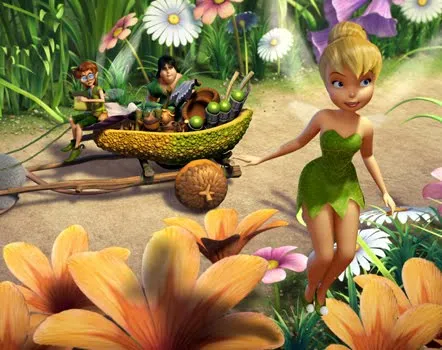 Imágenes de Tinkerbell y sus amigas con movimiento - Imagui