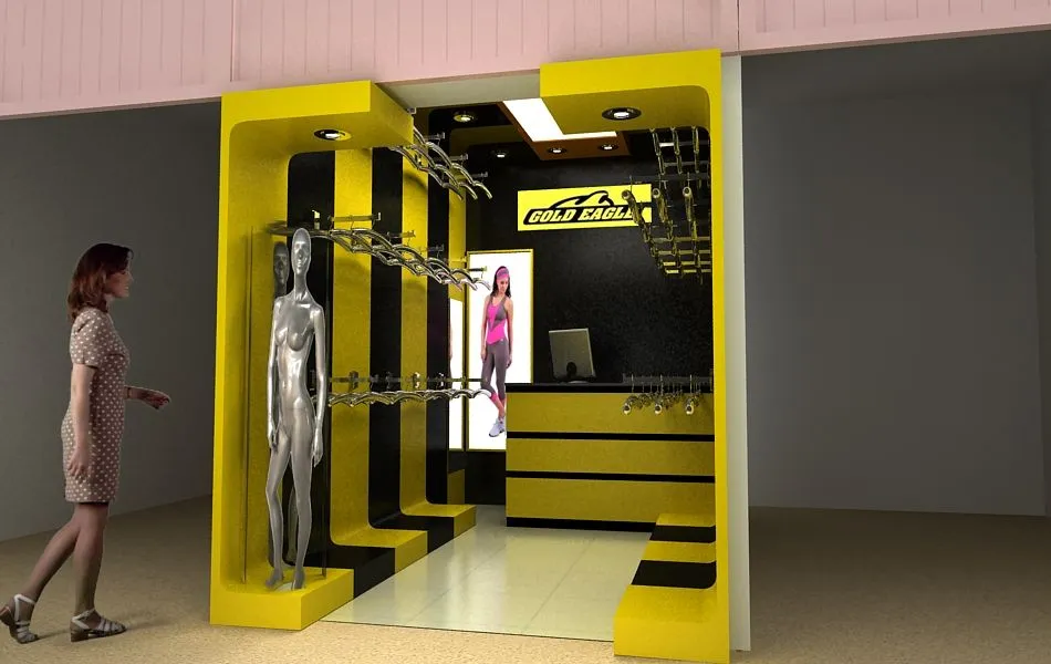 DISEÑO Y CONSTRUCCION DE LOCAL VENTA DE ROPA FITNESS POLVOS ...