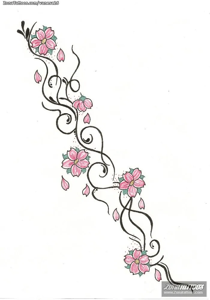 Diseño de Flores, Enredaderas