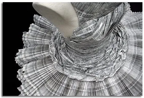 DISEÑO Y GLAMOUR EN PAPEL. VESTIDOS DE PAPEL | OBJECTBIS ...