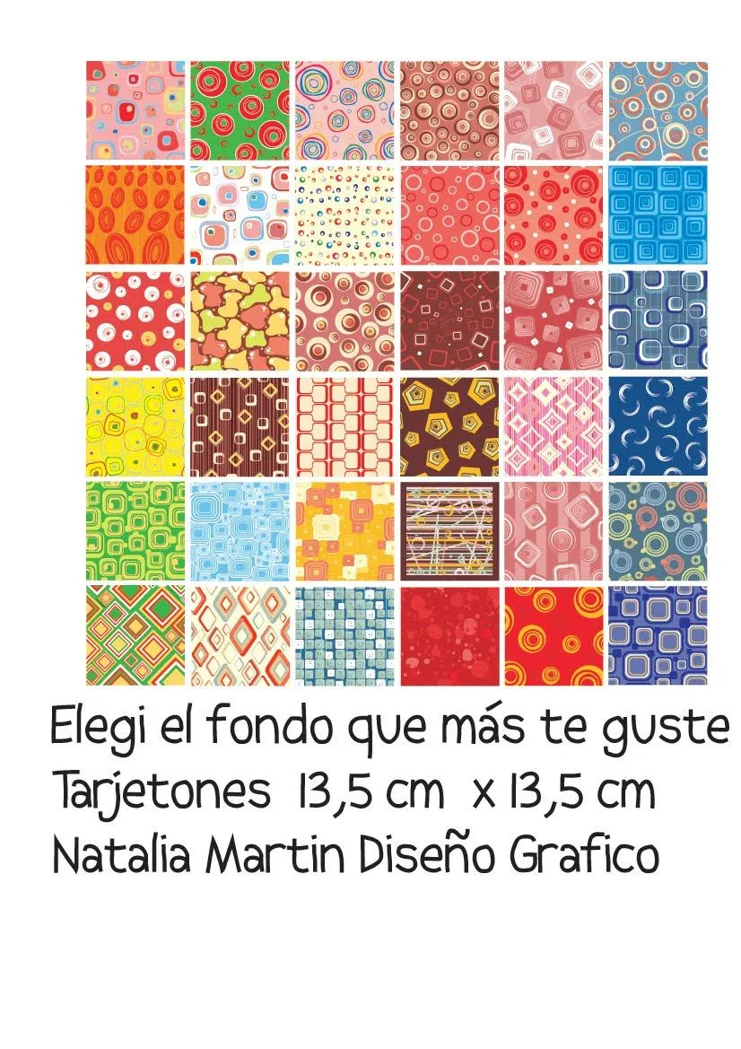 Diseño Gráfico Natalia Paola Martin: Tarjetas de 15 años