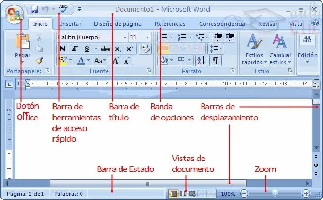 Hojas de word - Imagui