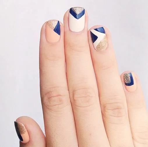 Diseño manicura uñas cortas | Manoslindas.