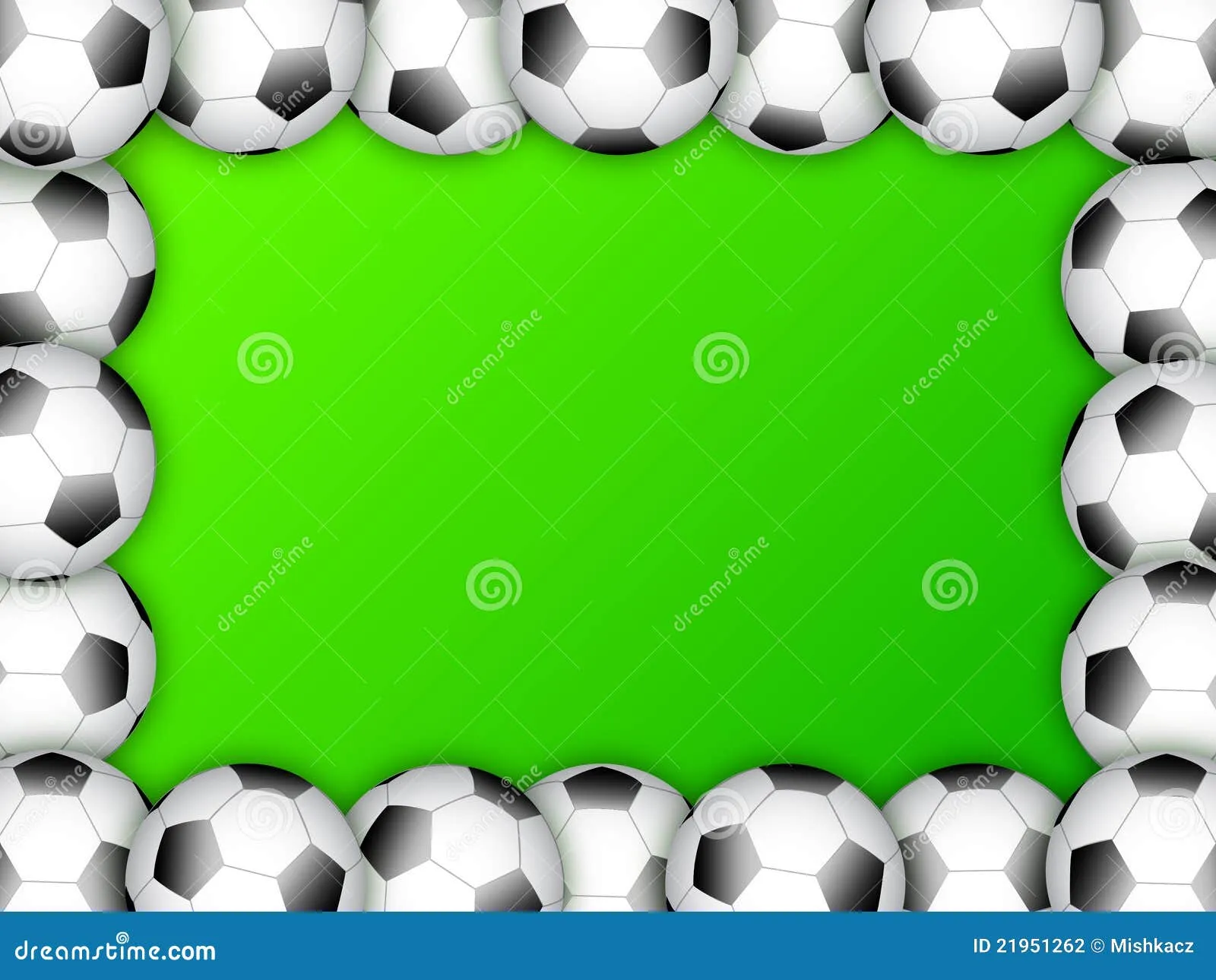 Diseño Del Modelo Del Marco Del Balón De Fútbol Fotografía de ...