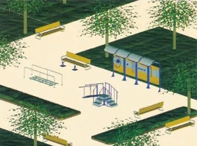 Diseño modulares y Garantías - parques para mayores