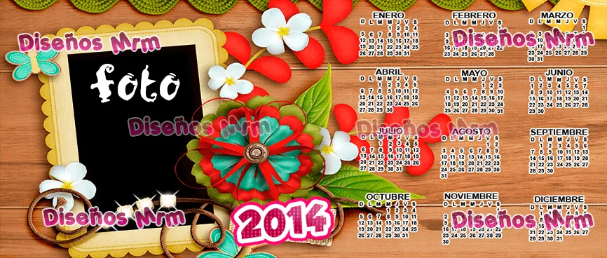 DISEÑO PLANTILLAS DE CALENDARIOS ANUARIOS PARA TAZAS 2014 ...