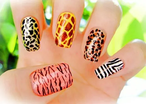 Diseños de uñas 2014 animal print - Imagui