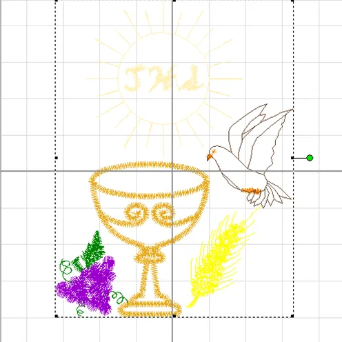 Diseños del cáliz para bordar - Imagui