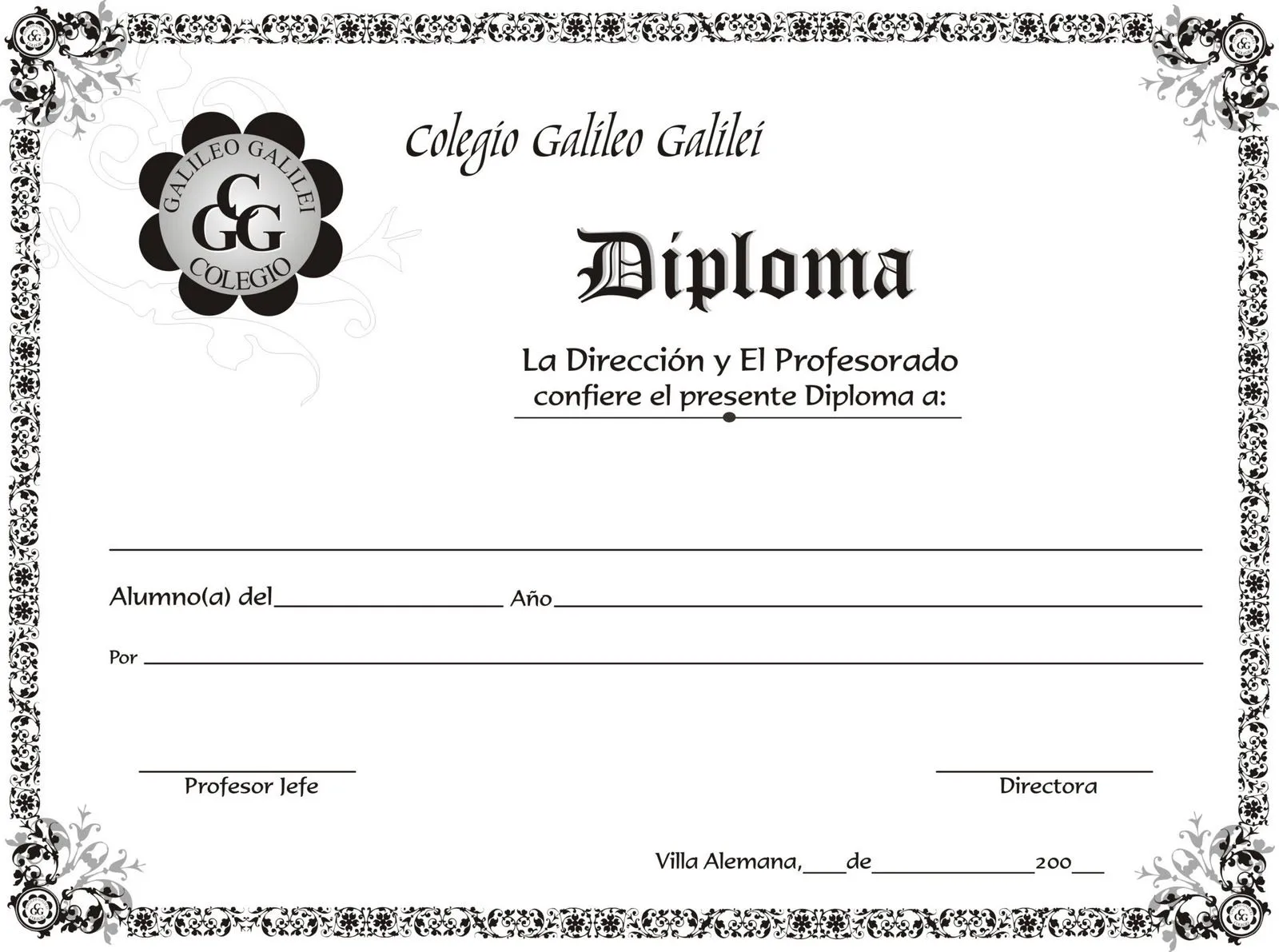 Diseños de diplomas - Imagui