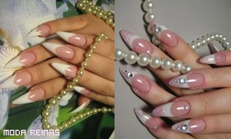 Diseños elegantes de manicure