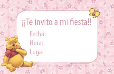 Diseños de invitaciones para fiestas infantiles | Fiesta101