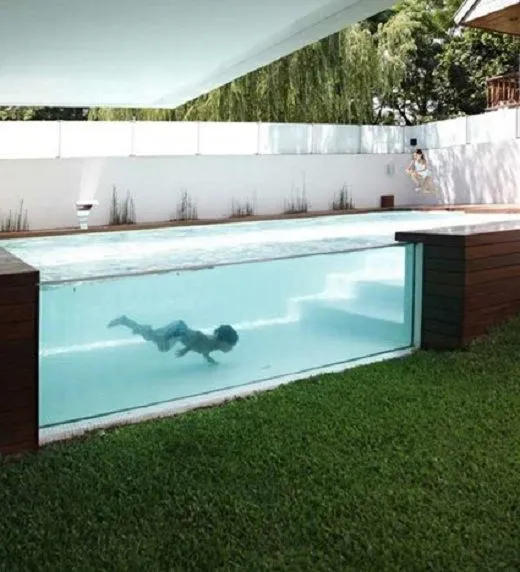 Diseños de jardines con piscinas | Jardines pequeños con piscinas ...