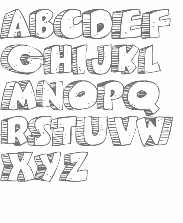 diseños de letras - Buscar con Google | Printables /Fonts | Pinterest