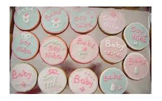 Diseños Sweetys: Galletas Baby Shower " Soy una niña/