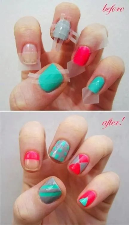 DISEÑOS DE UÑAS CON ESMALTES !!!!! ~ Bella en Casa.