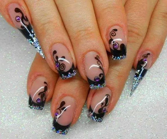 Diseños de uñas | Imagenes de amor-uñas decoradas-