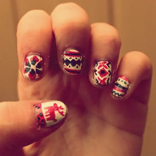 diseños para uñas - Mostache