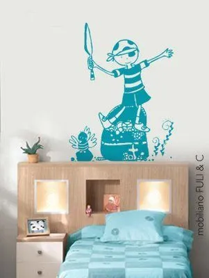 Más diseños de vinilos decorativos para el dormitorio infantil