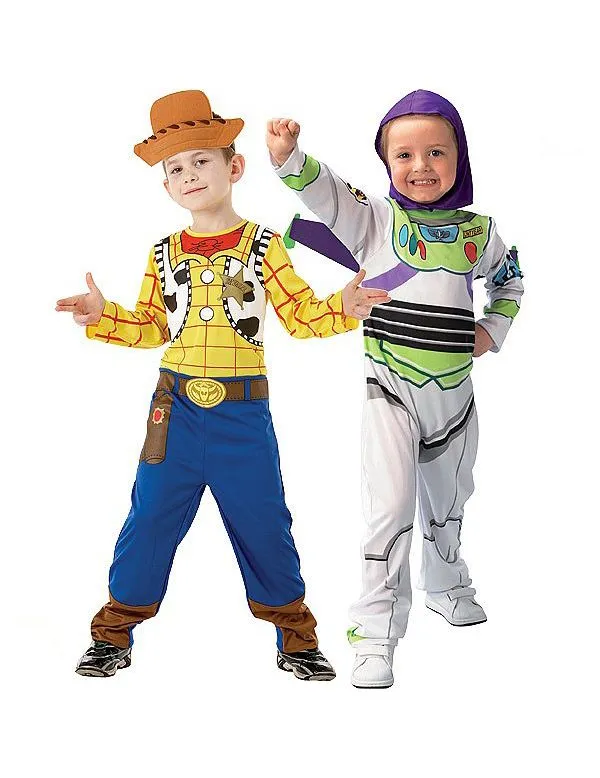 Disfraces Buzz Light Year y Woody Toy Story