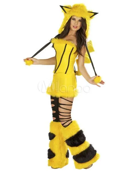 Disfraces de fantasía de color amarillo de estilo sexy - Milanoo.com