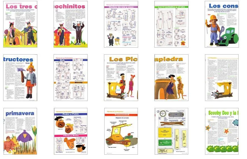 Disfraces foami con patrones para niños | IDEAS DISFRAZ