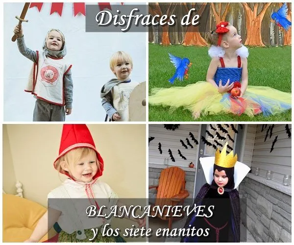 Disfraces infantiles de Blancanieves y los Siete Enanitos | Fiestas y  Cumples