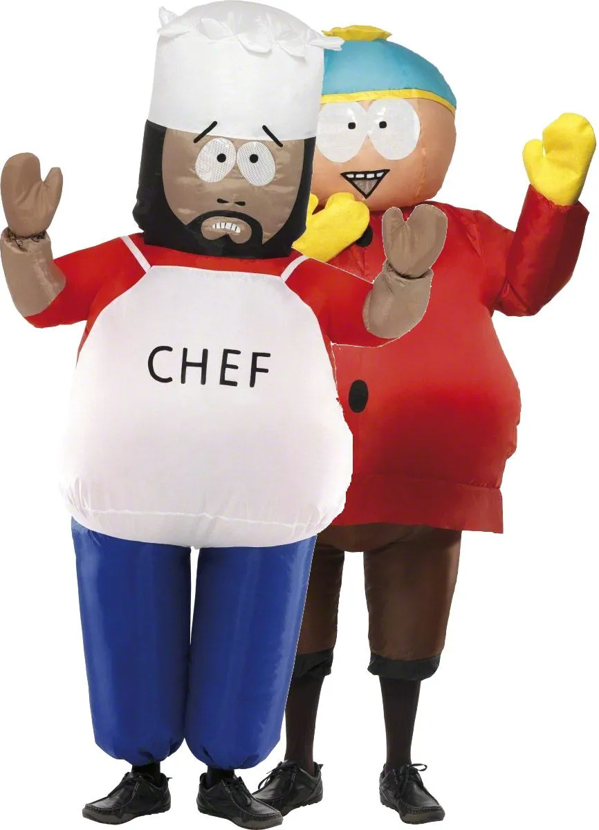  ... Disfraces parejas - Disfraz oficial de pareja de Cartman y Chef de