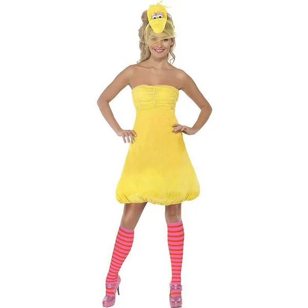 Disfraz de Gallina Caponata de Barrio Sésamo para mujer: comprar ...
