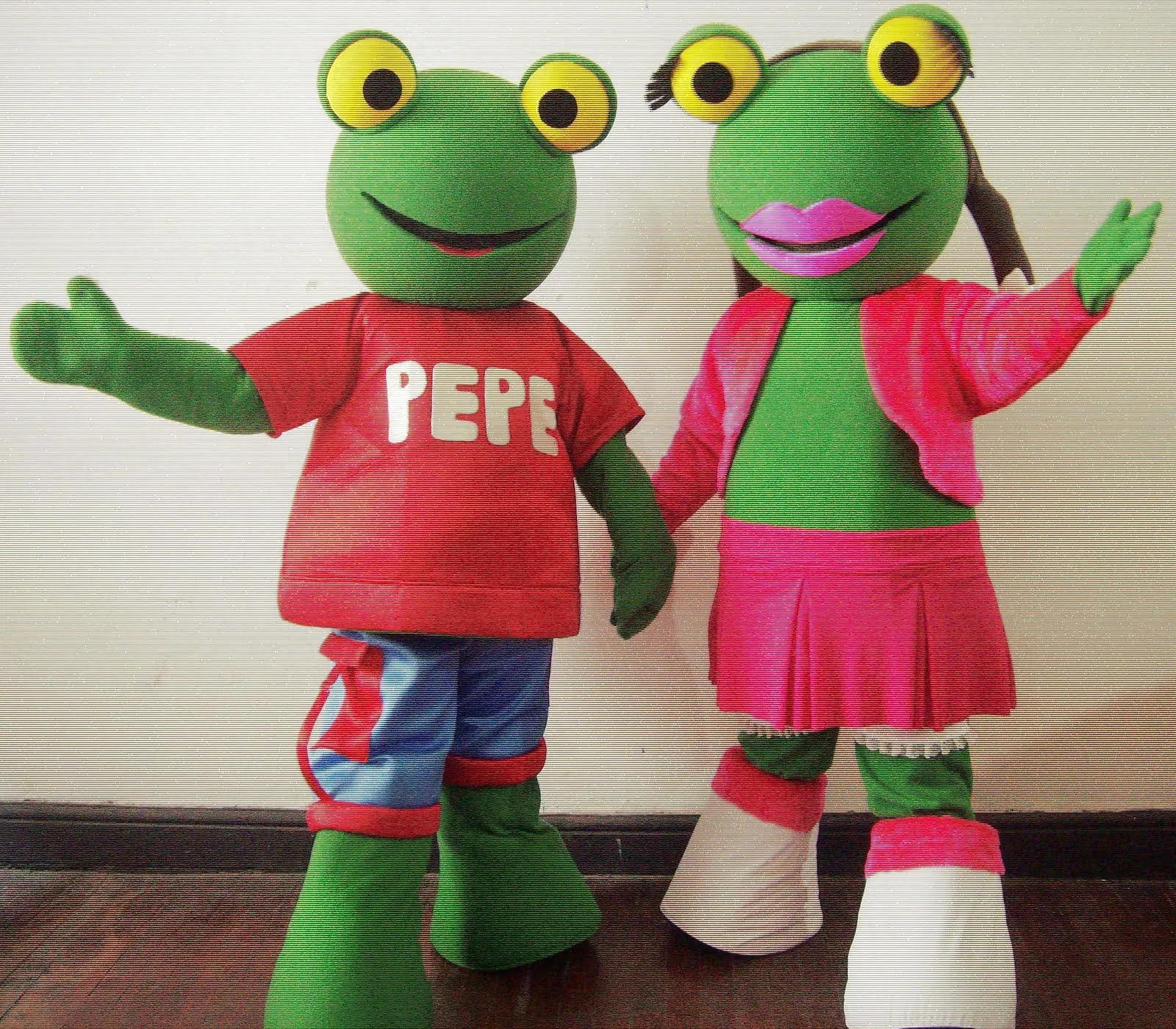 Disfraces Los Realizadores: Disfraces Sapo Pepe y Pepa