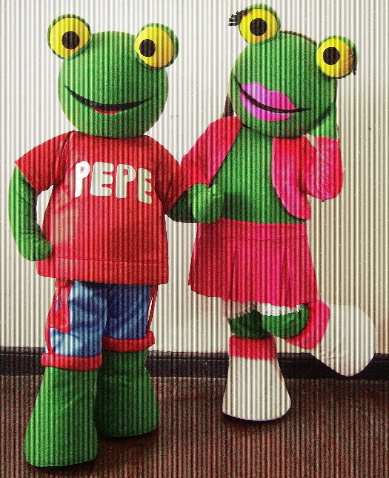 Disfraces Los Realizadores: Disfraces Sapo Pepe y Pepa